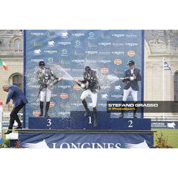 LGCT of Chantilly - Grand Prix - Champagne celebrations Chantilly,15th july 2017 ph.Stefano Grasso/LGCT