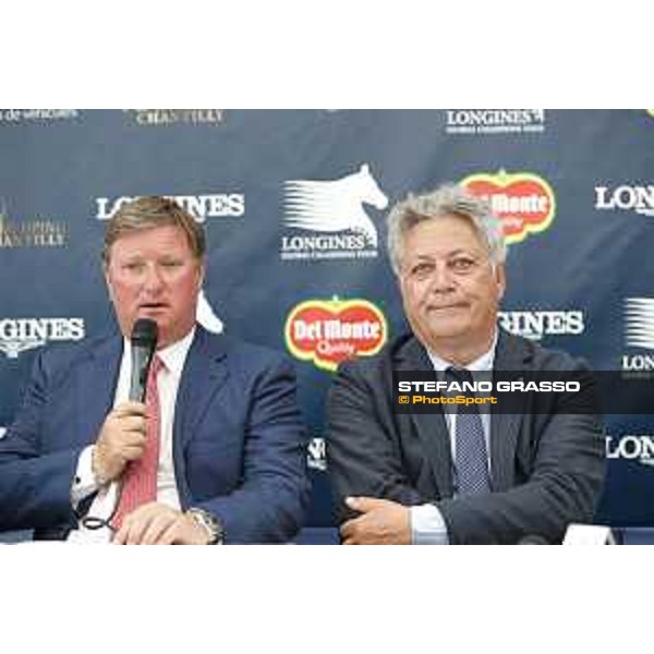 LGCT of Chantilly - Grand Prix - Press conference - Chantilly,15th july 2017 ph.Stefano Grasso/LGCTLGCT of Chantilly - Grand Prix - Press conference - Jan Tops and Gerard Manzinali Chantilly,15th july 2017 ph.Stefano Grasso/LGCT