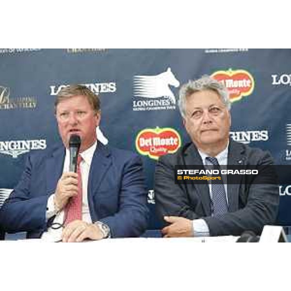 LGCT of Chantilly - Grand Prix - Press conference - Chantilly,15th july 2017 ph.Stefano Grasso/LGCTLGCT of Chantilly - Grand Prix - Press conference - Jan Tops and Gerard Manzinali Chantilly,15th july 2017 ph.Stefano Grasso/LGCT