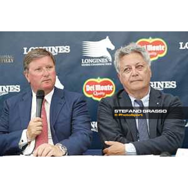 LGCT of Chantilly - Grand Prix - Press conference - Chantilly,15th july 2017 ph.Stefano Grasso/LGCTLGCT of Chantilly - Grand Prix - Press conference - Jan Tops and Gerard Manzinali Chantilly,15th july 2017 ph.Stefano Grasso/LGCT