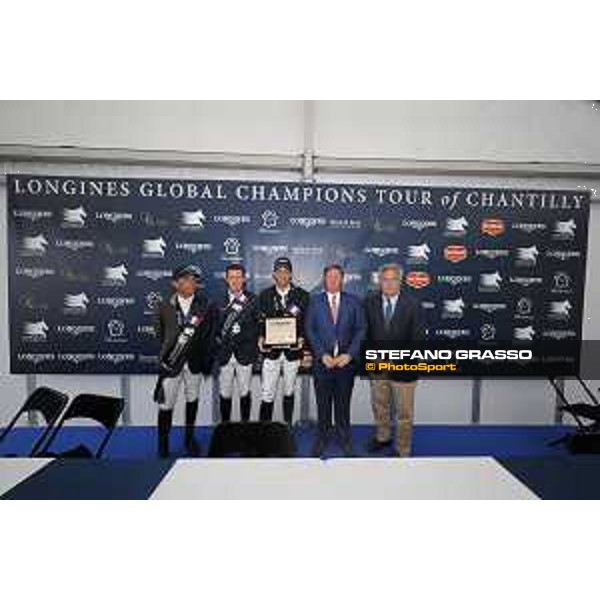 LGCT of Chantilly - Grand Prix - Press conference - Chantilly,15th july 2017 ph.Stefano Grasso/LGCTLGCT of Chantilly - Grand Prix - Press conference - Philippe Rozier, Scott Brash, Harrie Smolders, Jan Tops and Gerard Manzinali Chantilly,15th july 2017 ph.Stefano Grasso/LGCT