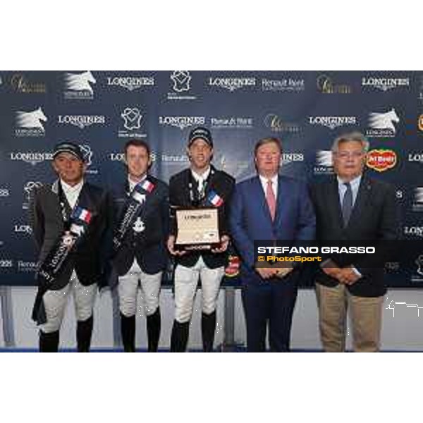 LGCT of Chantilly - Grand Prix - Press conference - Chantilly,15th july 2017 ph.Stefano Grasso/LGCTLGCT of Chantilly - Grand Prix - Press conference - Philippe Rozier, Scott Brash, Harrie Smolders, Jan Tops and Gerard Manzinali Chantilly,15th july 2017 ph.Stefano Grasso/LGCT