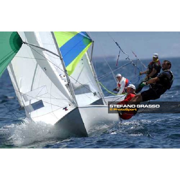 \'leading FD team towards the finish of 2nd leg regatta Triest, may 22 2003-ph.Stefano Grasso\' 