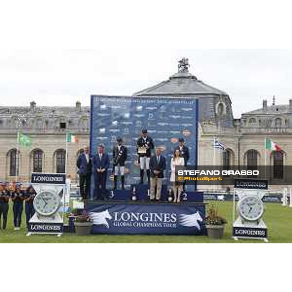 LGCT of Chantilly - Grand Prix - Arnaud Jacquinet , Jan Tops , Philippe Rozier , Harrie Smolders , Gerard Manzinali , Caroline Scrivener and Philippe Rozier Chantilly,15th july 2017 ph.Stefano Grasso/LGCT