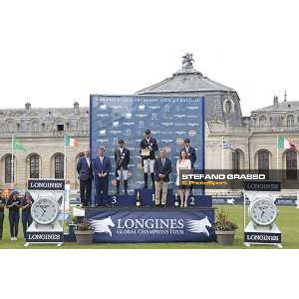 LGCT of Chantilly - Grand Prix - Arnaud Jacquinet , Jan Tops , Philippe Rozier , Harrie Smolders , Gerard Manzinali , Caroline Scrivener and Philippe Rozier Chantilly,15th july 2017 ph.Stefano Grasso/LGCT
