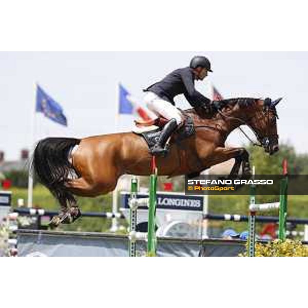 LGCT of Chantilly - Class 3 - Romain Duguet on Sherazade du Gevaudon - Chantilly,15th july 2017 - ph.Stefano Grasso/LGCT