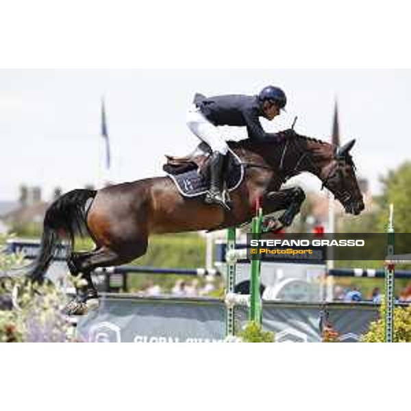 LGCT of Chantilly - Class 3 - Carlos Enrique Lopez Lizarazo on Cuplandra - Chantilly,15th july 2017 - ph.Stefano Grasso/LGCT