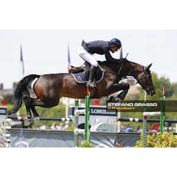 LGCT of Chantilly - Class 3 - Carlos Enrique Lopez Lizarazo on Cuplandra - Chantilly,15th july 2017 - ph.Stefano Grasso/LGCT