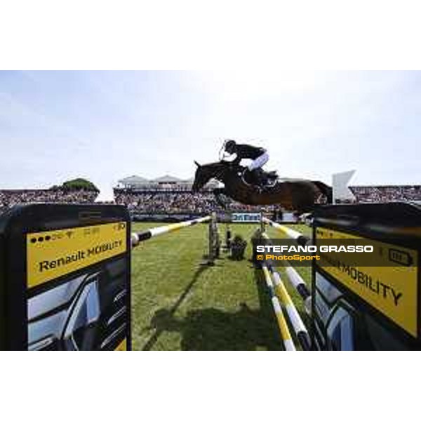 LGCT of Chantilly - Class 3 - Carlos Enrique Lopez Lizarazo on Cuplandra - Chantilly,15th july 2017 - ph.Stefano Grasso/LGCT