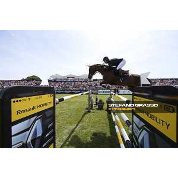 LGCT of Chantilly - Class 3 - Patrice Delaveau on Aquila HDC - Chantilly,15th july 2017 - ph.Stefano Grasso/LGCT