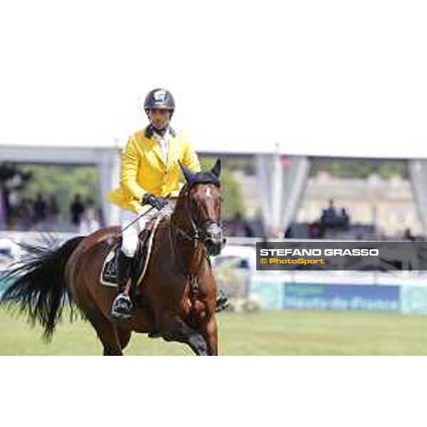 LGCT of Chantilly - Class 5 - Yuri Mansur on Unita ASK - Chantilly,16th july 2017 - ph.Stefano Grasso/LGCT
