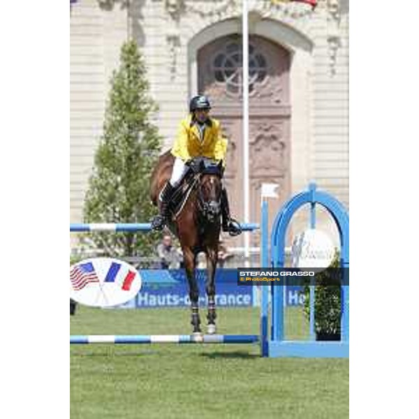 LGCT of Chantilly - Class 5 - Yuri Mansur on Unita ASK - Chantilly,16th july 2017 - ph.Stefano Grasso/LGCT