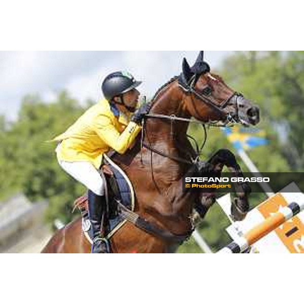 LGCT of Chantilly - Class 5 - Yuri Mansur on Unita ASK - Chantilly,16th july 2017 - ph.Stefano Grasso/LGCT