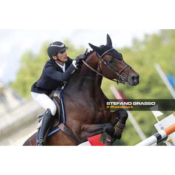 LGCT of Chantilly - Class 5 - Benoit Cernin on Tea Star d’Oyale - Chantilly,16th july 2017 - ph.Stefano Grasso/LGCT