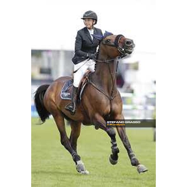 LGCT of Chantilly - Class 5 - Jane Richard Philips on Vicotrio Des Grez - Chantilly,16th july 2017 - ph.Stefano Grasso/LGCT