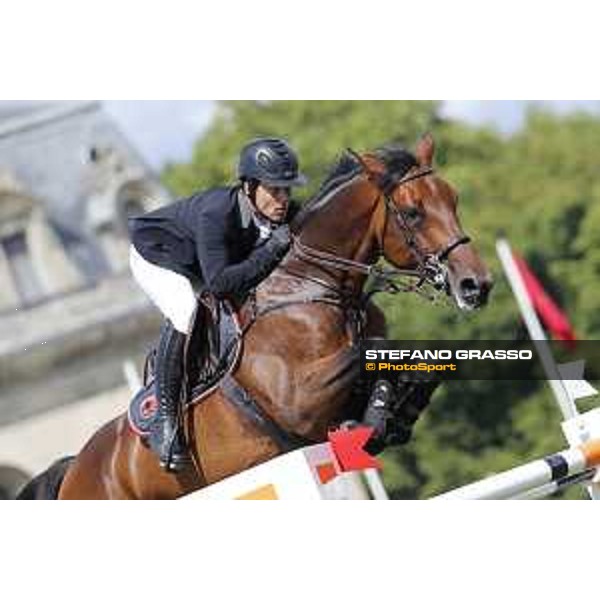 LGCT of Chantilly - Class 5 - Sergio Alvarez Moya on G&C Unicstar de l’Aumone - Chantilly,16th july 2017 - ph.Stefano Grasso/LGCT