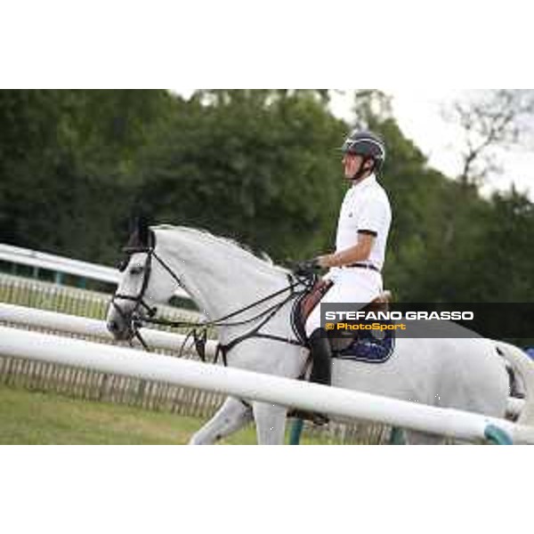 LGCT of Chantilly - Behind the scenes - Gregory Wathelet on Coree - Chantilly, - 14 July 2017 - ph.Mario Grassia/LGCT
