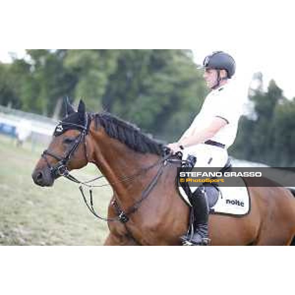 LGCT of Chantilly - Behind the scenes - Marcus Ehning on Comme il Faut - Chantilly, - 14 July 2017 - ph.Mario Grassia/LGCT