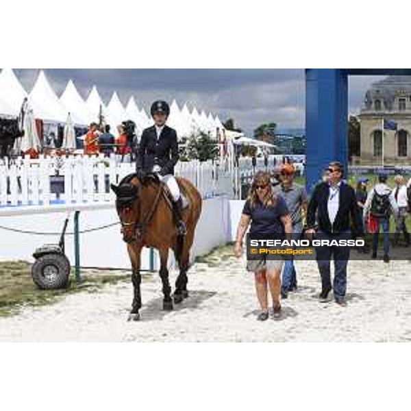LGCT of Chantilly - Behind the scenes - Alexandra Thornton and Jan Tops - Chantilly, - 14 July 2017 - ph.Mario Grassia/LGCT