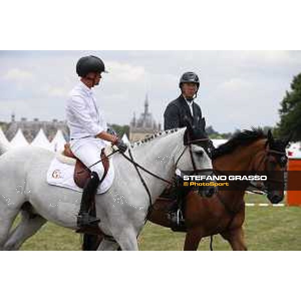 LGCT of Chantilly - Behind the scenes - Jerome Guery and Patrice Delaveau - Chantilly, - 14 July 2017 - ph.Mario Grassia/LGCT