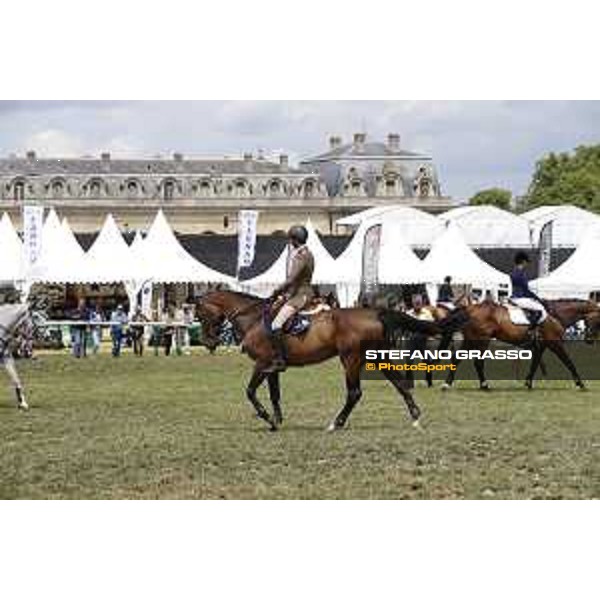 LGCT of Chantilly - Behind the scenes - Warm up ring - Chantilly, - 14 July 2017 - ph.Mario Grassia/LGCT