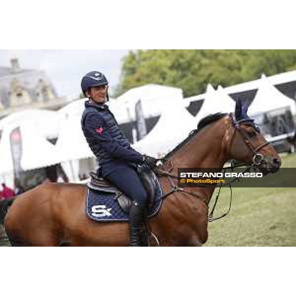 LGCT of Chantilly - Behind the scenes - Lorenzo de Luca on Armitages Boy - Chantilly, - 14 July 2017 - ph.Mario Grassia/LGCT