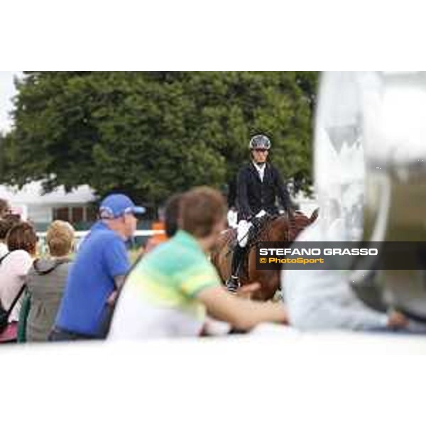 LGCT of Chantilly - Behind the scenes - Warm up ring - Chantilly, - 14 July 2017 - ph.Mario Grassia/LGCT