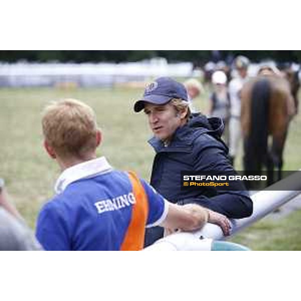 LGCT of Chantilly - Behind the scenes - Guillaume Canet - Chantilly, - 14 July 2017 - ph.Mario Grassia/LGCT