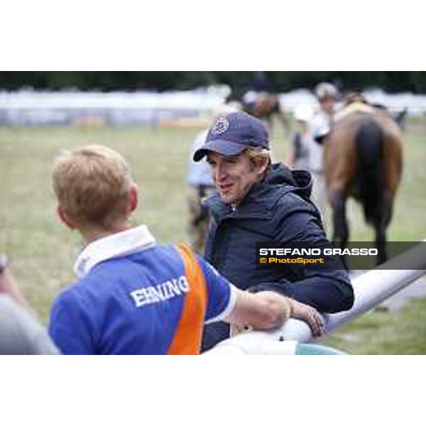 LGCT of Chantilly - Behind the scenes - Guillaume Canet - Chantilly, - 14 July 2017 - ph.Mario Grassia/LGCT