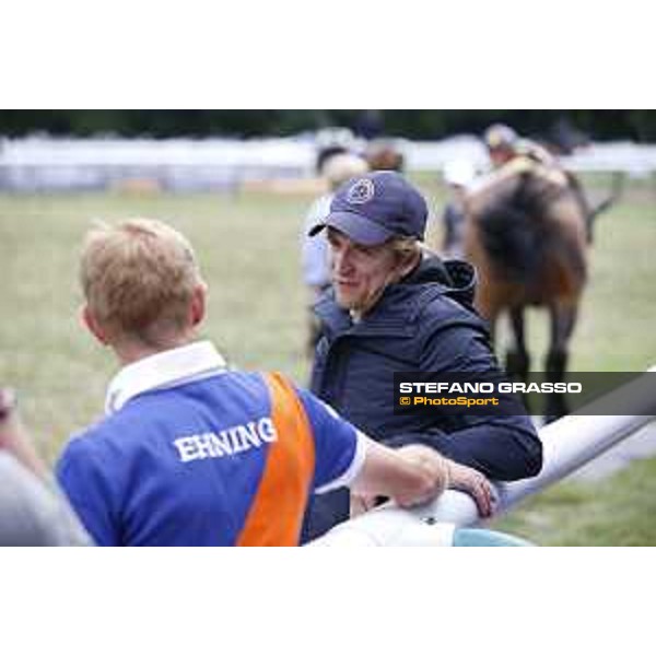 LGCT of Chantilly - Behind the scenes - Guillaume Canet - Chantilly, - 14 July 2017 - ph.Mario Grassia/LGCT