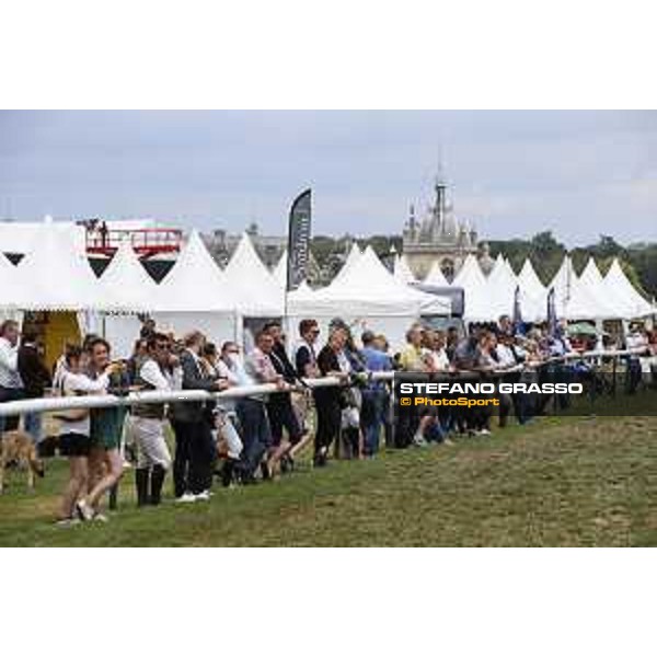 LGCT of Chantilly - Behind the scenes - Warm up ring - Chantilly, - 14 July 2017 - ph.Mario Grassia/LGCT
