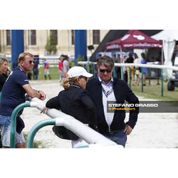LGCT of Chantilly - Behind the scenes - Jan Tops and Lauren Hough - Chantilly, - 14 July 2017 - ph.Mario Grassia/LGCT