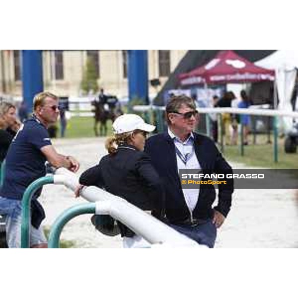 LGCT of Chantilly - Behind the scenes - Jan Tops and Lauren Hough - Chantilly, - 14 July 2017 - ph.Mario Grassia/LGCT