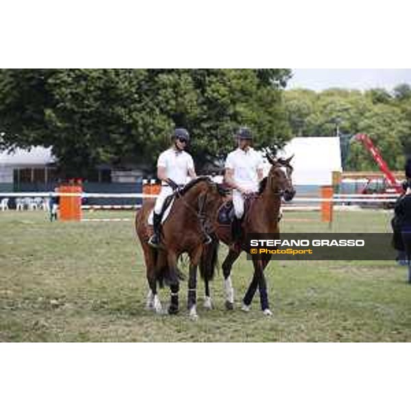 LGCT of Chantilly - Behind the scenes - Kent Farrington and Kevin Staut - Chantilly, - 14 July 2017 - ph.Mario Grassia/LGCT
