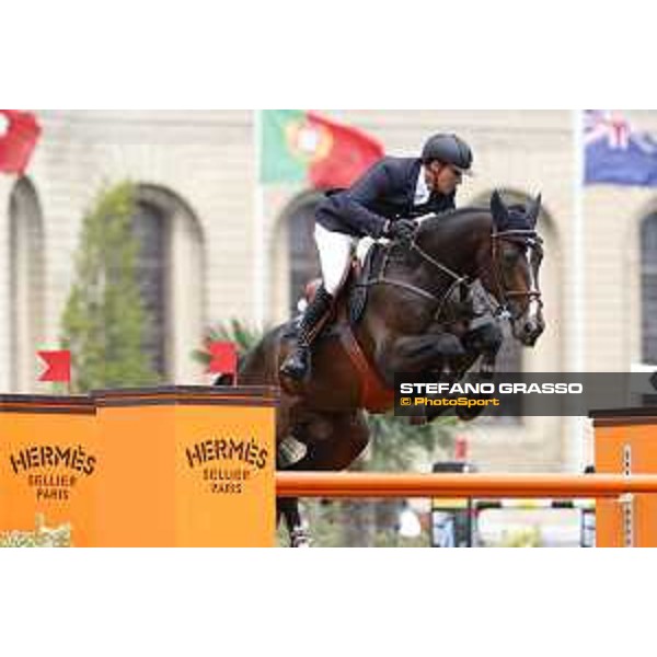 LGCT of Chantilly - Class 1 - Romain Duguet on Vancouver de Lanlore - Chantilly, - 14 July 2017 - ph.Stefano Grasso/LGCT