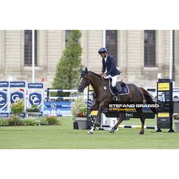LGCT of Chantilly - Class 1 - Carlos Enrique Lopez Lizarazo on Ulhane de Conde - Chantilly, - 14 July 2017 - ph.Stefano Grasso/LGCT