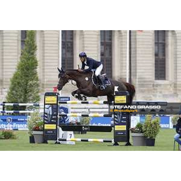 LGCT of Chantilly - Class 1 - Carlos Enrique Lopez Lizarazo on Ulhane de Conde - Chantilly, - 14 July 2017 - ph.Stefano Grasso/LGCT