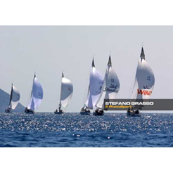 Capri - Rolex IMS World 2004 Parata di Spinnaker Ph. Andrea Carloni