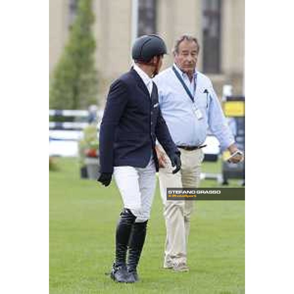 LGCT of Chantilly - Course walking - Romain Duguet and Uliano Vezzani - Chantilly, - 14 July 2017 - ph.Mario Grassia/LGCT