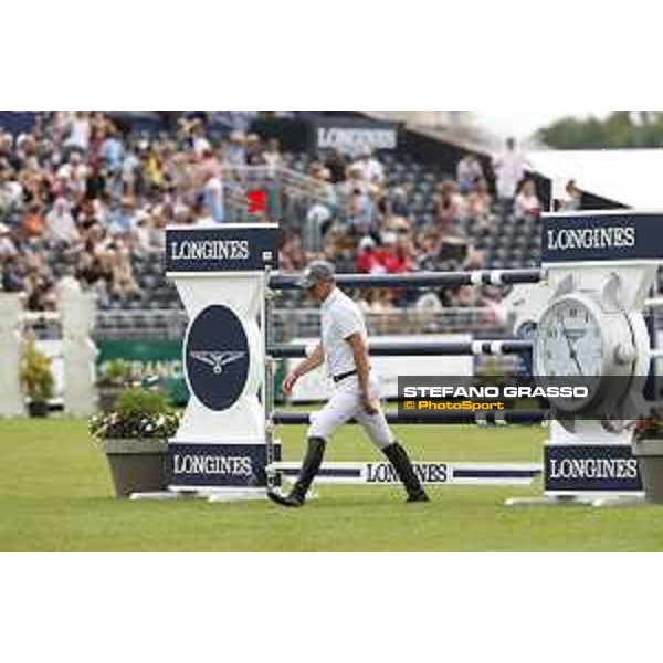 LGCT of Chantilly - Course walking - Patrice Delaveau - Chantilly, - 15 July 2017 - ph.Mario Grassia/LGCT