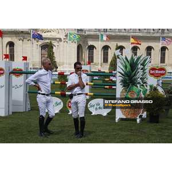 LGCT of Chantilly - Course walking - Jerome Guery and Romain Duguet - Chantilly, - 16 July 2017 - ph.Mario Grassia/LGCT