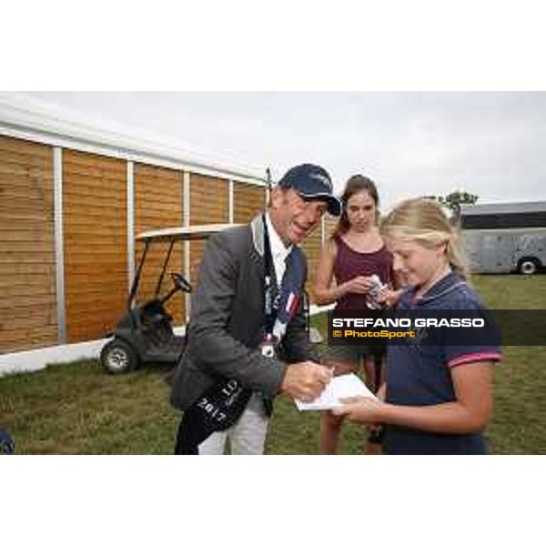 GCL of Chantilly - Philippe Rozier and his fans - Chantilly, - 15 July 2017 - ph.Stefano Grasso/GCL