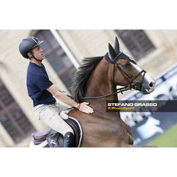 LGCT of Chantilly - Warm up - Scott Brash on Hello Forever - Chantilly, - 13 July 2017 - ph.Stefano Grasso/LGCT