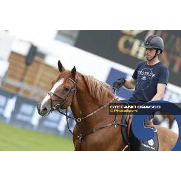 LGCT of Chantilly - Warm up - Harrie Smolders on Emerald NOP - Chantilly, - 13 July 2017 - ph.Stefano Grasso/LGCT