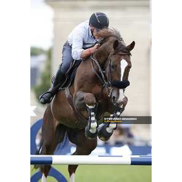 LGCT of Chantilly - Warm up - Roger Yves Bost on Sunshine du Phare - Chantilly, - 13 July 2017 - ph.Stefano Grasso/LGCT