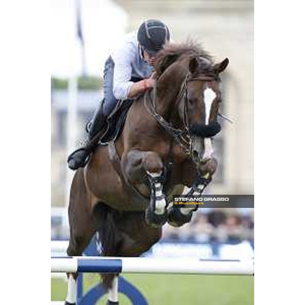 LGCT of Chantilly - Warm up - Roger Yves Bost on Sunshine du Phare - Chantilly, - 13 July 2017 - ph.Stefano Grasso/LGCT