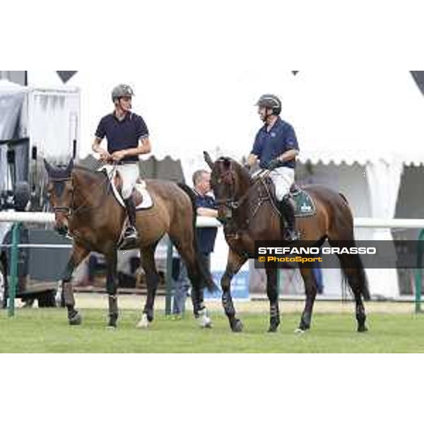 LGCT of Chantilly - Warm up - Alberto Zorzi and Enrique Gonzalez - Chantilly, - 13 July 2017 - ph.Stefano Grasso/LGCT