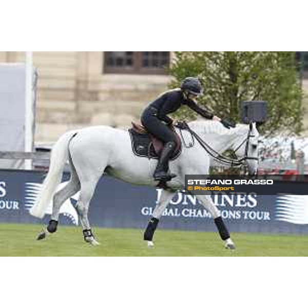 LGCT of Chantilly - Warm up - Paris Sellon on Cassandra - Chantilly, - 13 July 2017 - ph.Stefano Grasso/LGCT