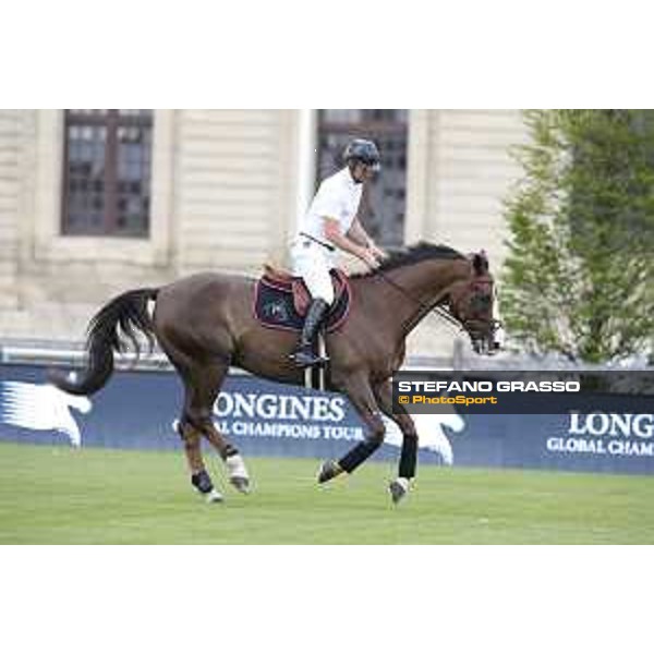 LGCT of Chantilly - Warm up - Patrice Delaveau on Aquila HDC - Chantilly, - 13 July 2017 - ph.Stefano Grasso/LGCT
