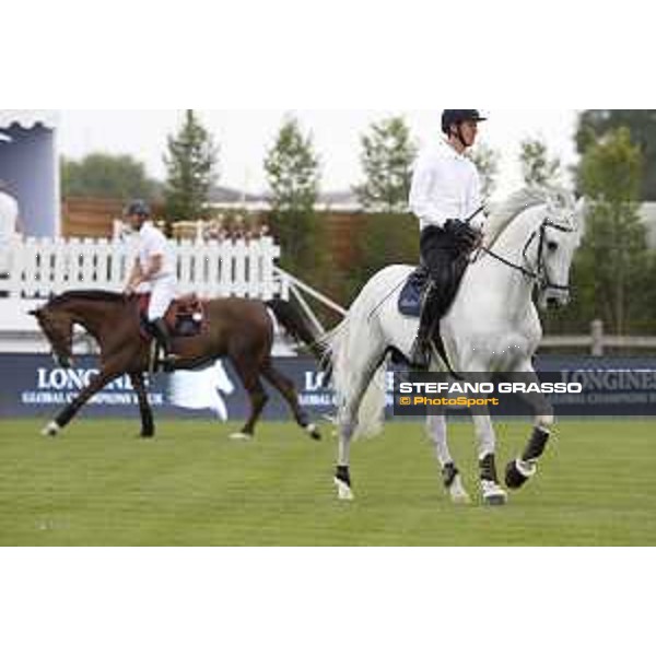 LGCT of Chantilly - Warm up - Jos Verlooy on Caracas - Chantilly, - 13 July 2017 - ph.Stefano Grasso/LGCT